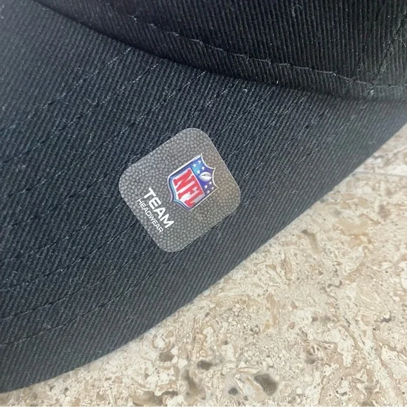 NWT New Era Cincinnati Bengals NFL Adjustable Black Cap Baseball Hat 9Twenty - Picture 6 of 12